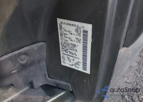 2004 Nissan Titan Se из США, поврежденный, VIN 1N6AA06B84N550210